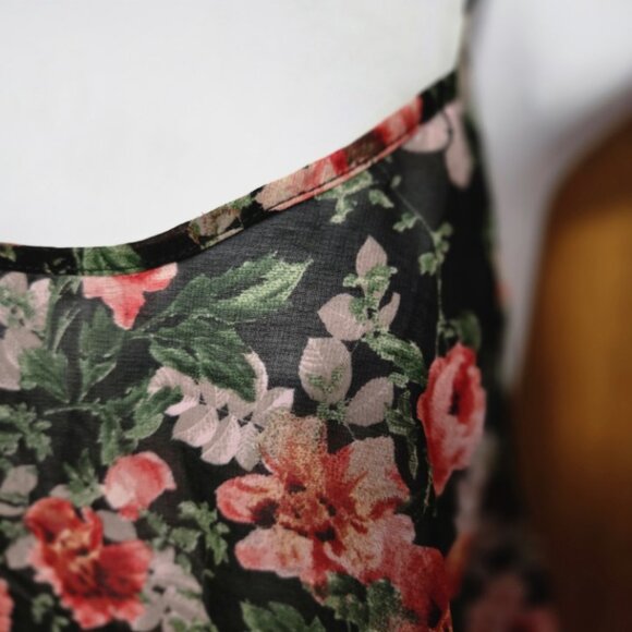 382. Ambiance Apparel Size Large Sheer Tank - Picture 2 of 7